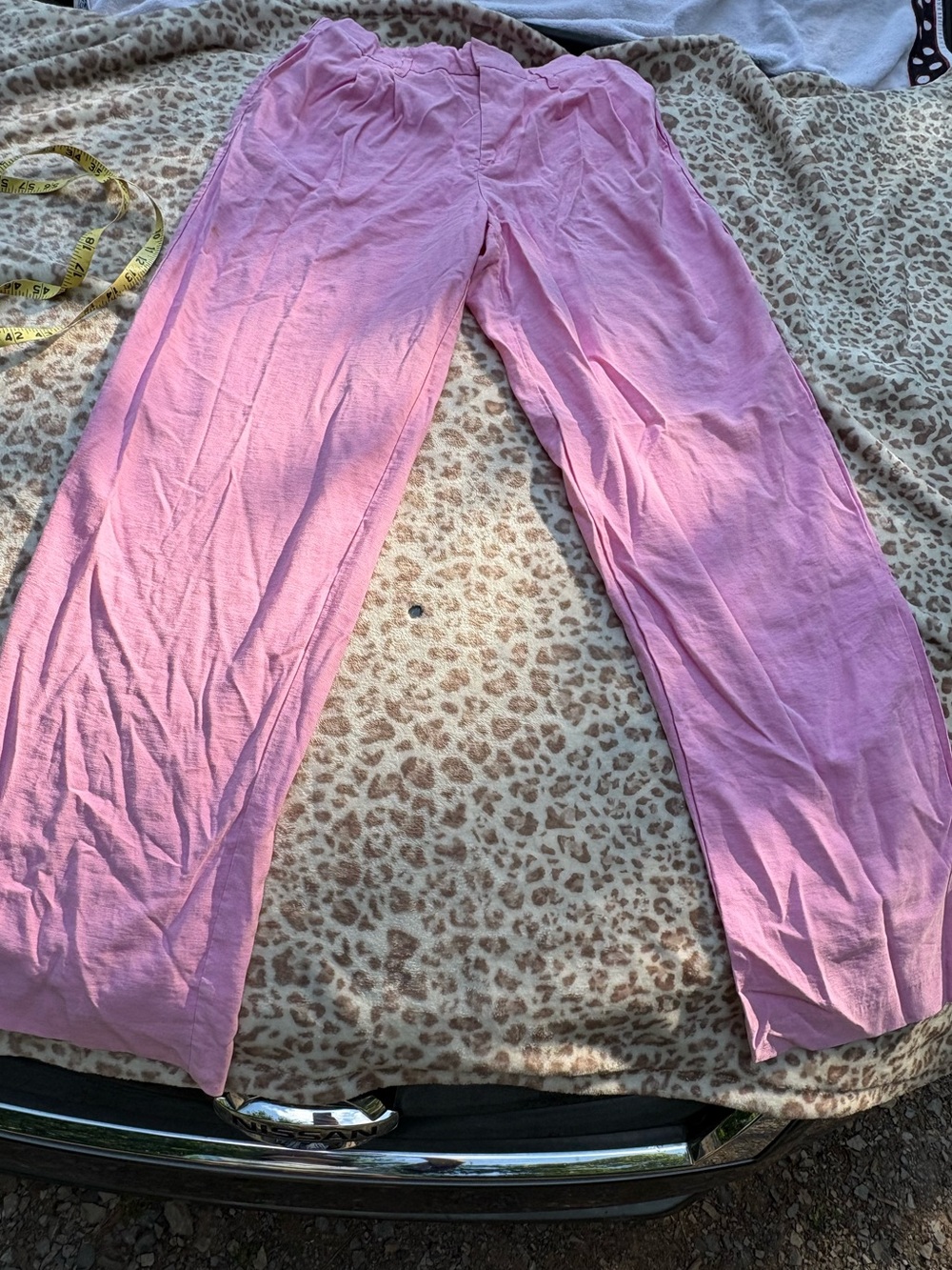a new day Pink Wide Leg Pants Size 8L